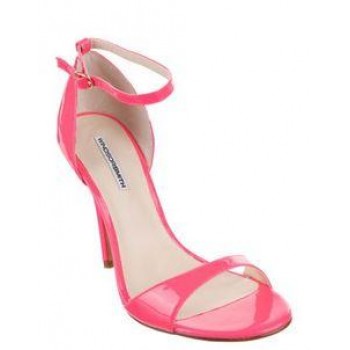 Fluro Pink Milan Shoes Size 8 HIRE